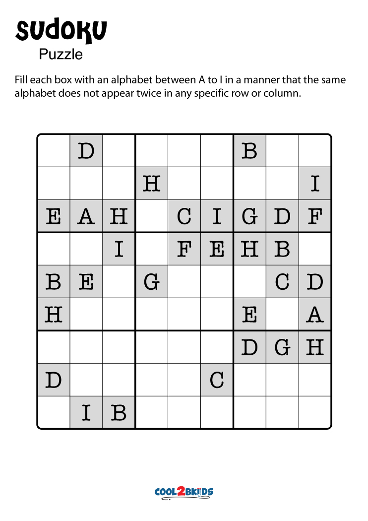 free medium sudoku puzzles printable