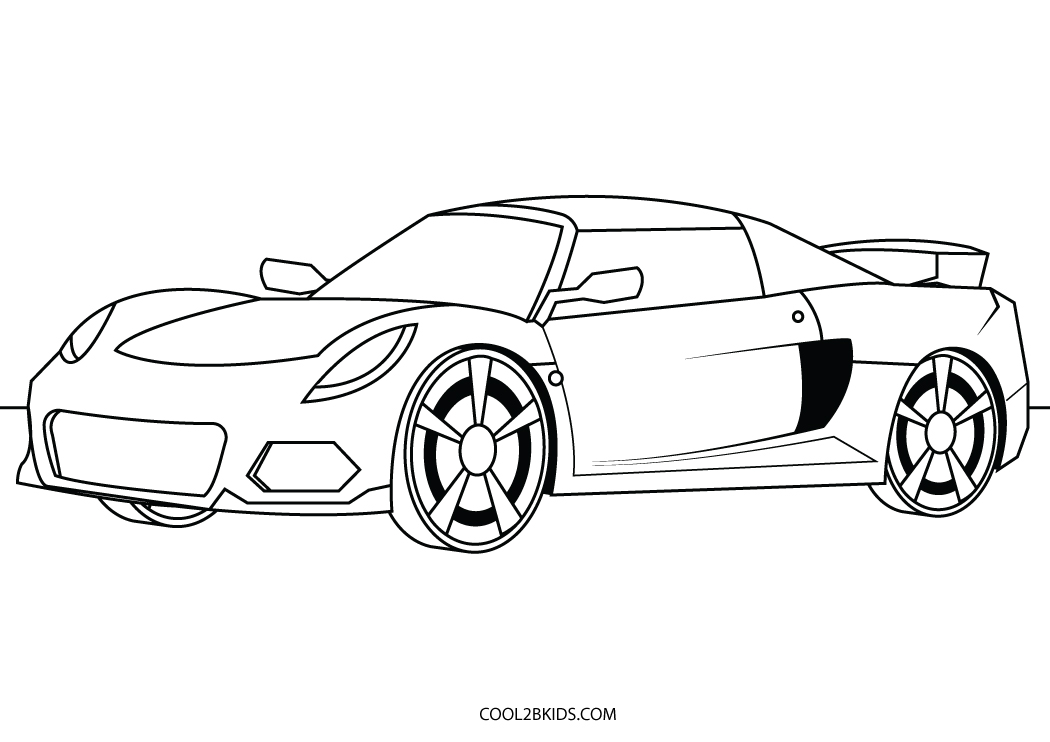 Ausmalbilder Sportwagen: Unleash Your Inner Artist with Cool Cars!