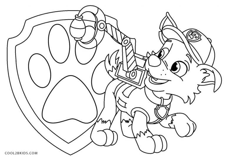 Paw Patrol Ausmalbilder Rocky: Malen mit dem Recycling-Helden!