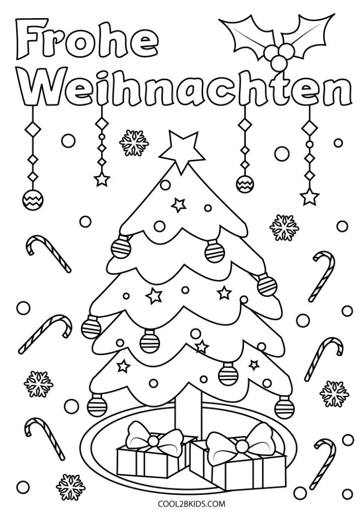 Weihnachten Ausmalbilder Kostenlos Ausdrucken:  Mache deine Weihnachtszeit bunt!