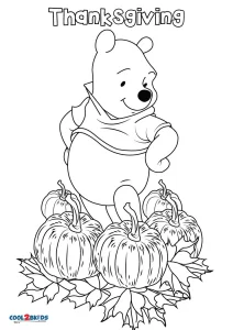 disney thanksgiving coloring pages free