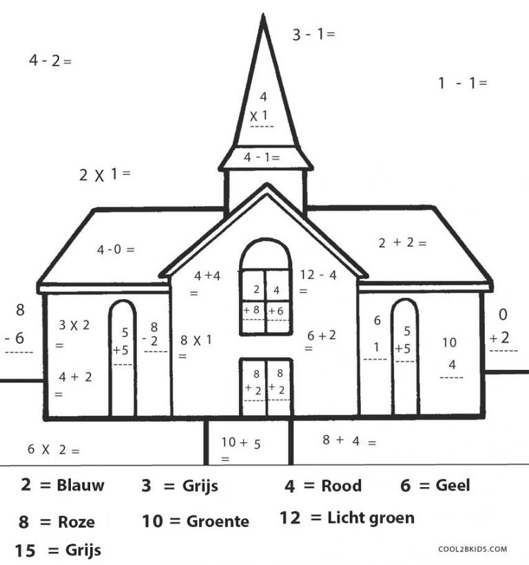 Wiskunde Kleurplaten Gratis Printen Voor Kinderen