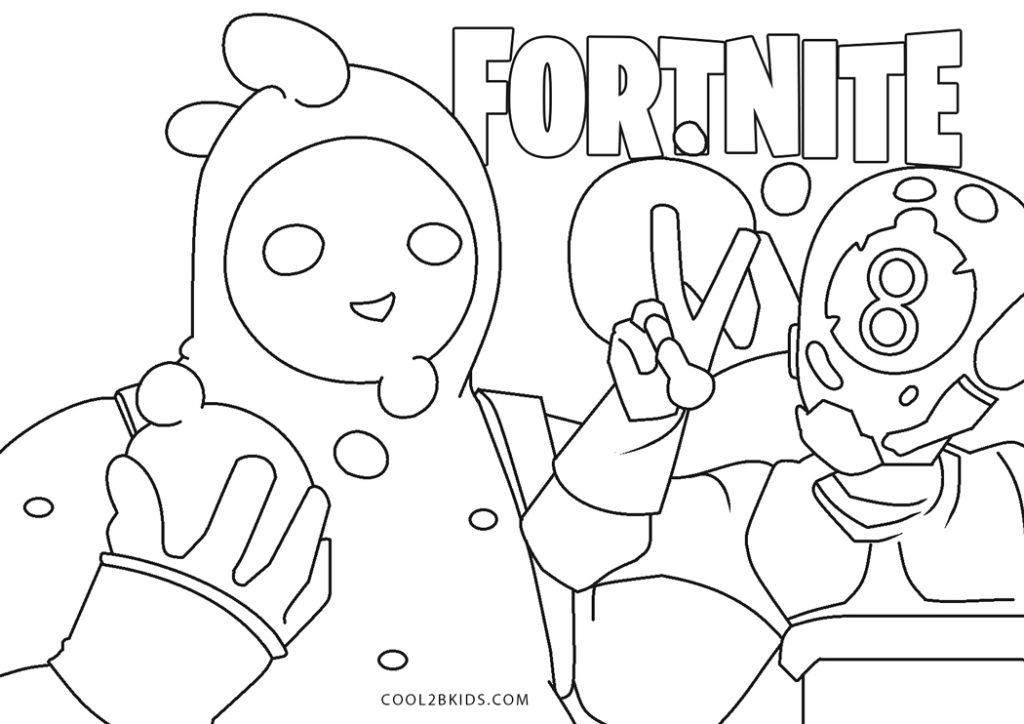 Coloriages Fortnite  Cool2bKids