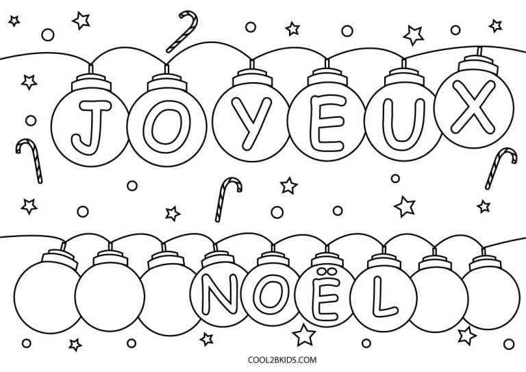 Coloriages Joyeux Noël Coloriages Gratuits à Imprimer