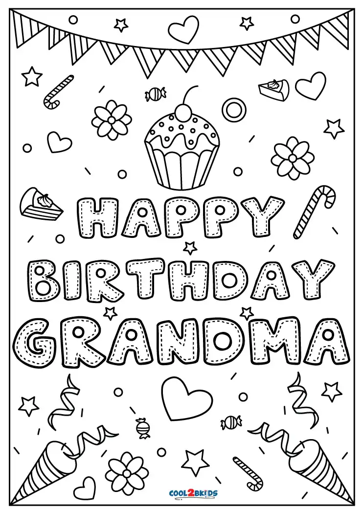 Grandma Coloring Page Grandma Coloring Pages Coloring Home Coloring