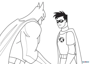 LEGO Batman and Robin Coloring Pages  Get Coloring Pages