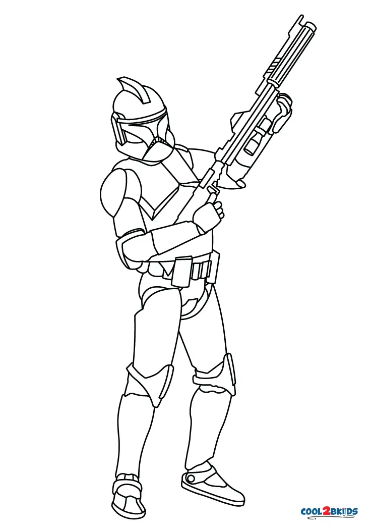 star wars clone troopers drawings