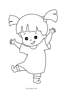 Monstros S.A menininha Boo kawaii ❤ desenho para desenhar