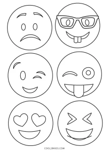 Desenho de Emoji Coringa para colorir  Desenhos para colorir e imprimir  gratis