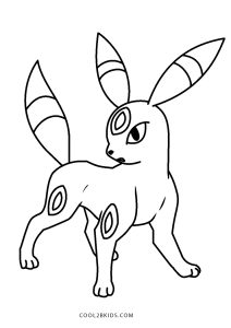 Desenho para colorir Pokémon popular : Umbreon - Cinderace - Charizard 13