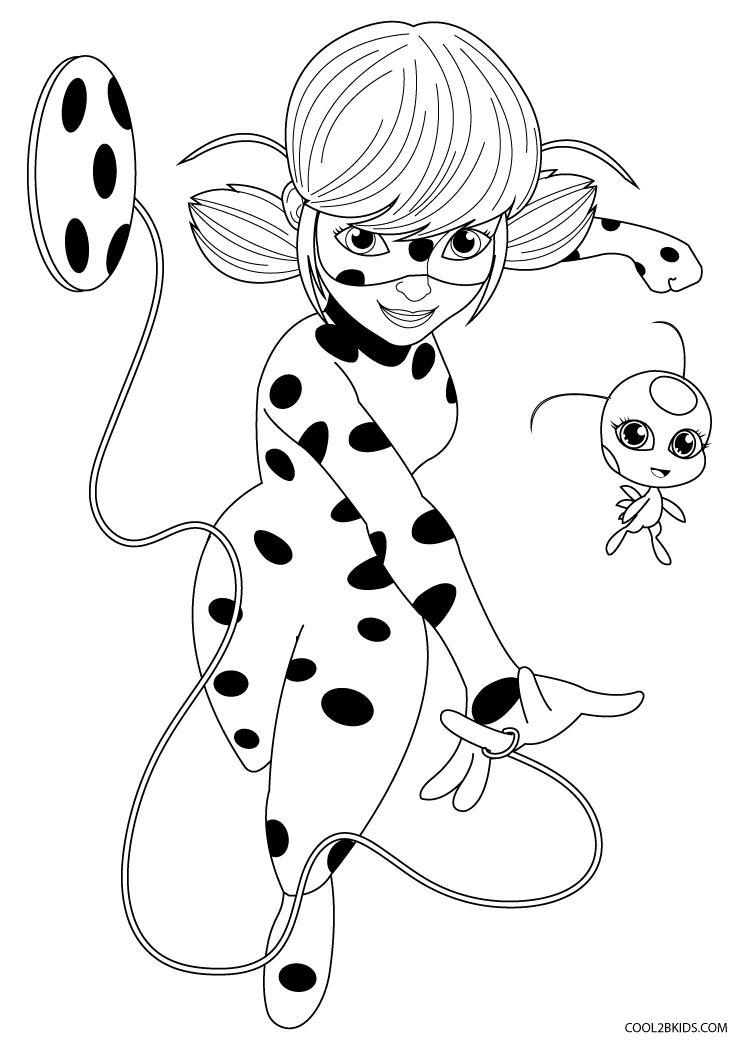 Ladybug - Desenhos para Colorir - Ri Happy