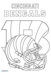 Bengals Football Helmet Coloring Page 212x300.webp