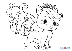 Free Printable Kitten Coloring Pages For Kids