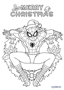 Spider-Man's Christmas Coloring Book – Andertoons Cartoon Blog